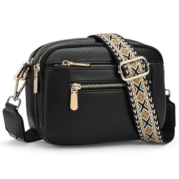 Handbags - 7552 Crossbody Purses Small Crossbody Bags Vegan Leather Trendy Shoulder